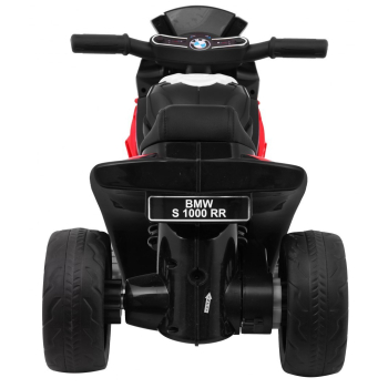 Motor BMW S1000 RR Mini na akumulator dla dzieci Czerwony + 3 koła + Dźwięki + LED